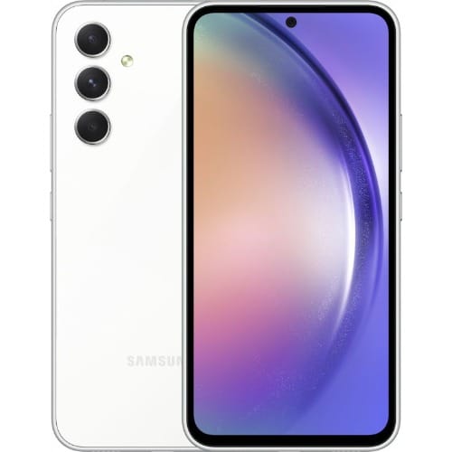 Galaxy A54 5G - 6.4" - 256GB ROM - 8GB RAM - Dual SIM - Fingerprint - 5000mAh - White - View 1