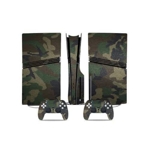 PlayStation PS5 PRO Protective Stylish Sticker-Green Camo Series - View 1