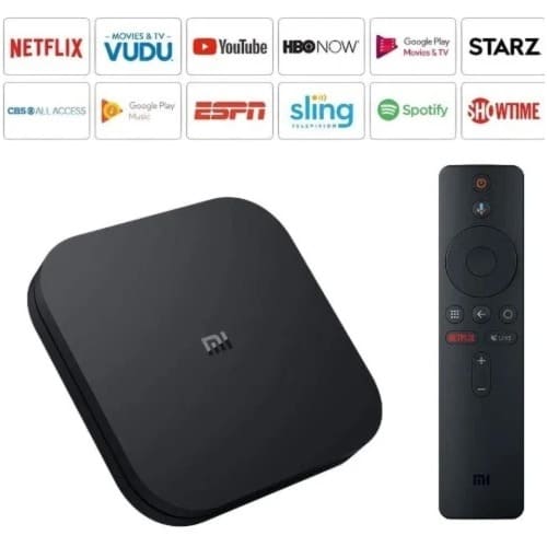 Xiaomi Mi Box S - 4k Ultra Hdr Android Tv With Chromecast & Google Assistant Streaming Media Players - View 3