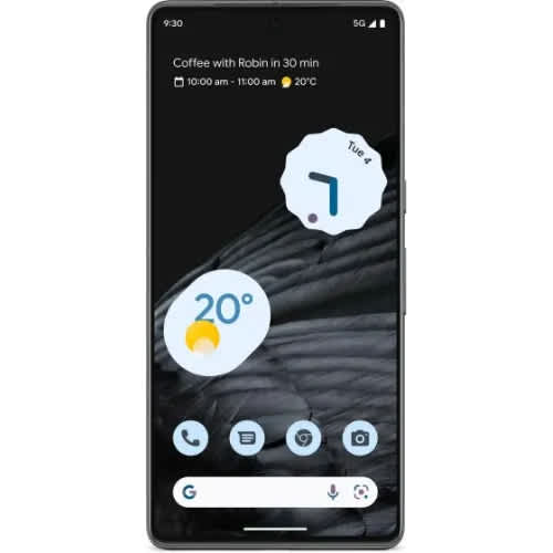 Pixel 7 Pro - 6.7" - 128GB ROM - 8GB RAM  - Single Nano Sim + eSim - 5G - 5000mAh - Obsidian - View 2
