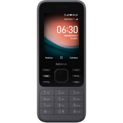 6300 4G - 2.4"QVGA - 4GB ROM - 512MB RAM - Dual SIM - 1500mAh - Black - View 2