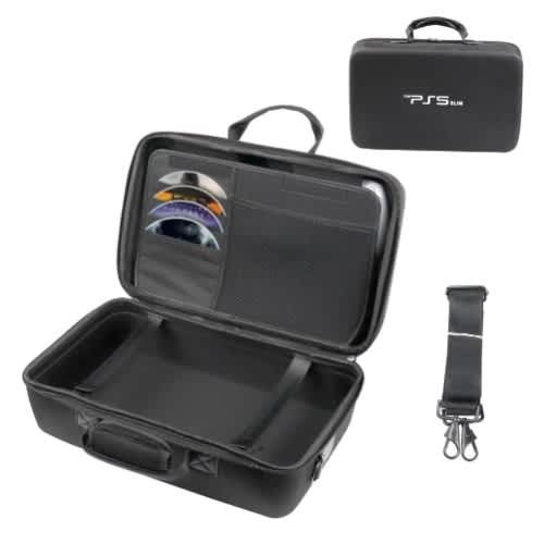 Travel Bag For Ps5 Slim Bag - Black - View 3