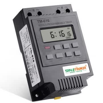 Sinotimer 30A Load 7 Days Programmable Digital Timer Switch Relay ...