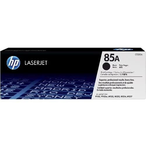 85a Laserjet Toner Cartridge - Black - View 3