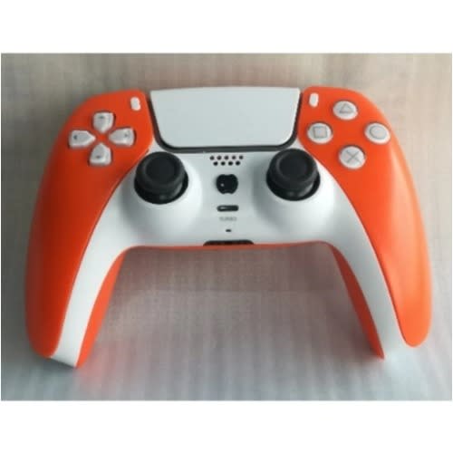 P4 Plus T29 Wireless Controller Pc Ps5 & Ps4 - Orange & White - View 1