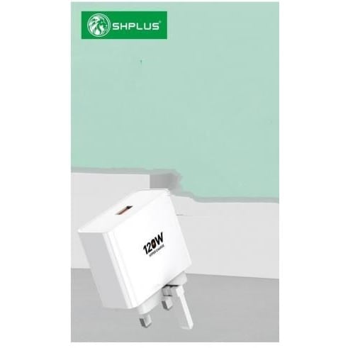 Shplus 120w Typec Double Fast Charger Type c - View 3