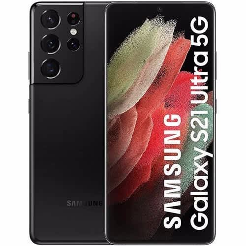 Galaxy S21 Ultra 5G - 6.8" -128GB ROM - 12GB RAM - Single Sim - 5000mAh- Pouch & Screen Guard -Black