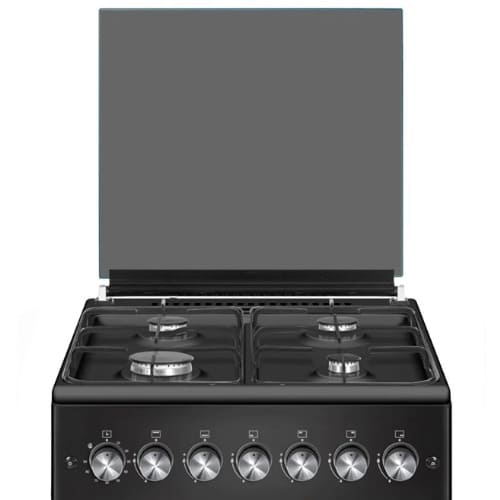 50x50cm 4 Gas Burner Cooker With Bottom Oven & Grill - Black - View 4