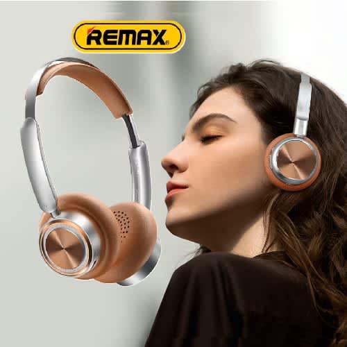 Bluetooth 5.4 Retro Headphone With 65hrs Battery & Noise Cancellation- rb-830bh- Brown - View 1