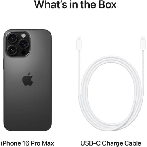 Iphone 16 Pro - 256GB - 8GB - 5g - Titanium Black - View 3