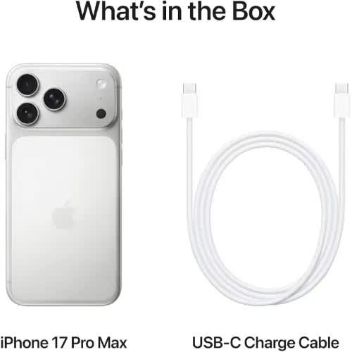 Iphone 17 Pro Max - 512gb - Nano Sim + Esim  - Silver - View 3