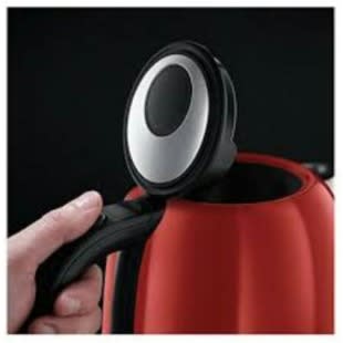 Polished 1.7L Westminster Kettle - Red - View 3