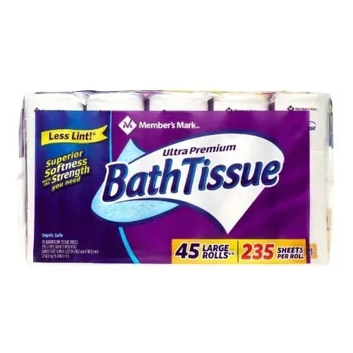 Premium Soft Bath Tissue | 235 Sheets | 45 Rolls - View 3