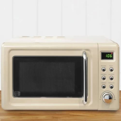 Dunelm Microwave - Retro - 20L - 800W - View 3
