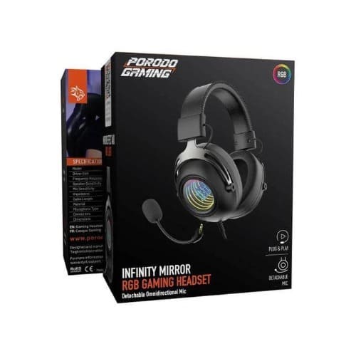 Gaming Infinity Mirror Rgb Gaming Headset - View 2