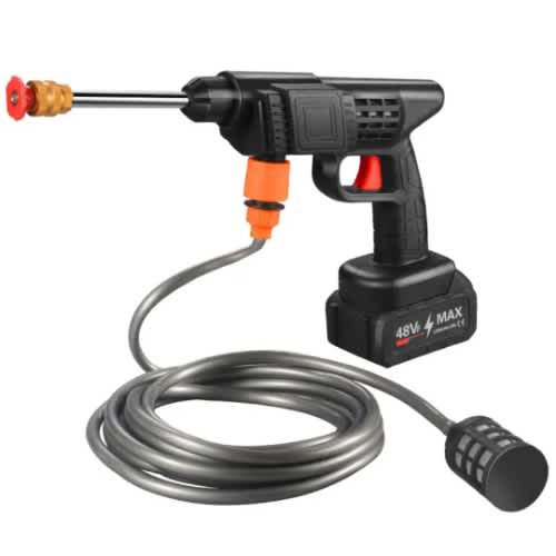 Rechargeable Pressure Washer With 2 Battery