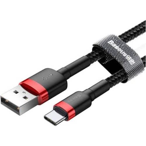 Baseus Cafule Heavy-duty Micro Usb Fast Charging & Data Cable –  (red/black) - View 3