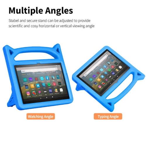 Amazon Fire Hd 8 Plus Kids Tablet - 3GB RAM - 32GB ROM - Hd Display - Blue Kids Pouch - View 2