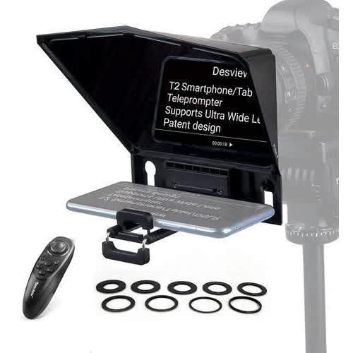 Desview T2 Teleprompter - Smartphone Tablet Dslr - View 1