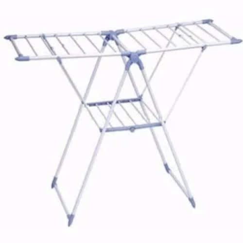 Foldable Cloth Drying Rack - Blue - View 2