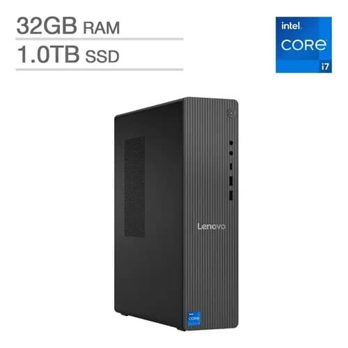 Ideacentre Tower Desktop | Intel Core I7-14700 | 32gb Ram | 1tb Ssd - 90xs002nus - View 2