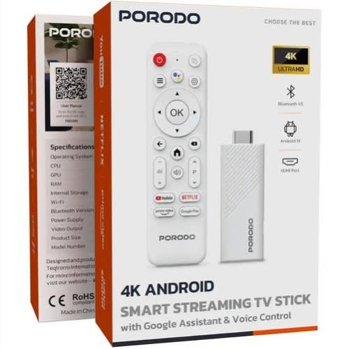 Tv Stick 4k 2 + 16gb Android 14.0 - White - View 2