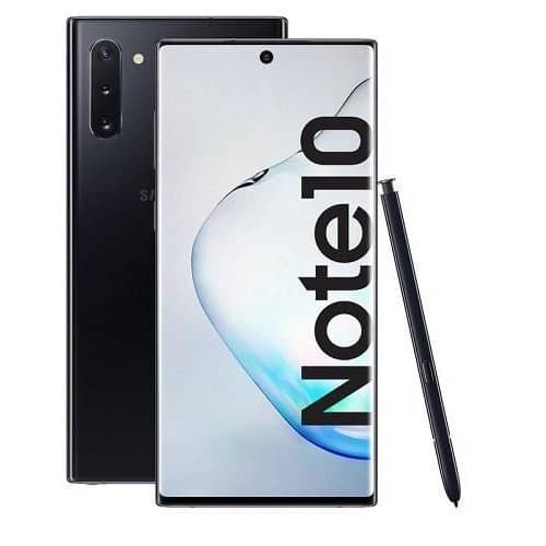 Galaxy Note 10 - 6.3"-256GB ROM - 8GB RAM - Single Sim - 3500mah - Pouch & Screenguard - Aura Black