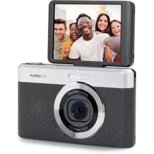 Kodak Pixpro C1 Compact Digital Camera –black - View 1