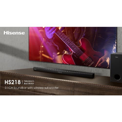 HS218 - 2.1Ch - 200W - Soundbar With Wireless Subwoofer - View 6