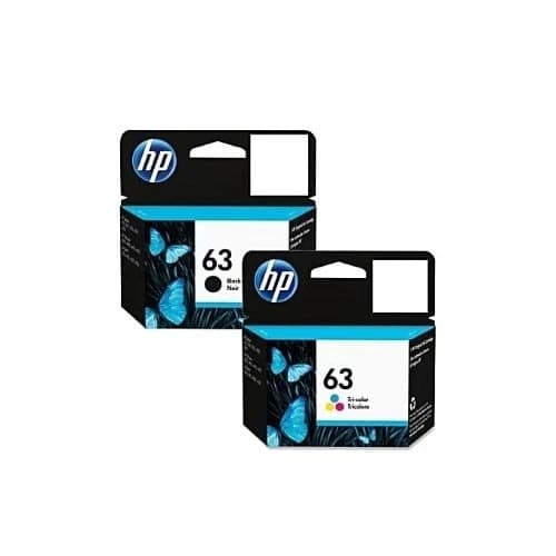 63 Ink Cartridge - Black And Tri Color Combo