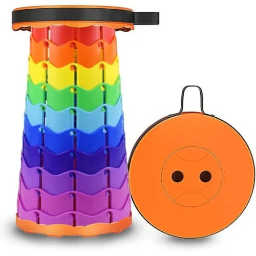 Foldable/ Retractable Height Adjusting Telescopic Stool - View 3