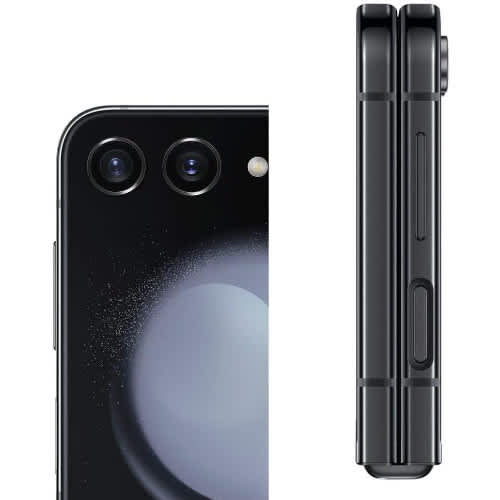 Galaxy Z Flip 5 - 6.7" - 256GB ROM - 8GB RAM - 5G - Single Nano Sim + eSim - 3700mAh - Graphite - View 3