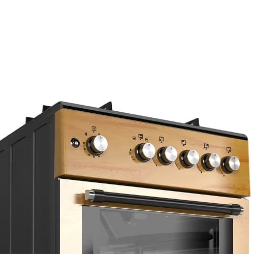 Bosch 4 Burner Gas Cooker – 60x60cm - 3 Gas + 1 Elec Burner/ Durable Pan Support/Oven Lamp - View 4