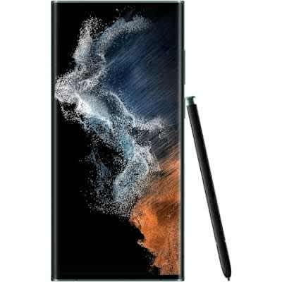 Galaxy S22 Ultra 5G - 6.8" - 256GB ROM - 12GB RAM - Single Sim - 5000mAh - Green - View 3