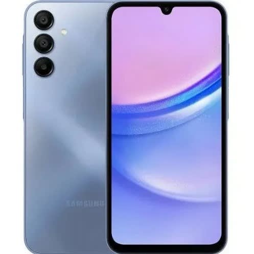 Galaxy A15 6.5" - 4GB  RAM - 128GB ROM - 4G LTE - Dual SIM - 5000mAh - Light Blue - View 3