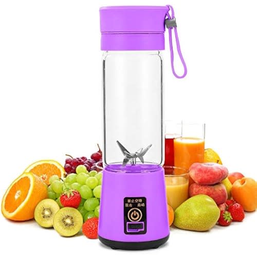 Portable And Rechargeable Battery Juice Blender - 380ml - Hm-03 - View 3