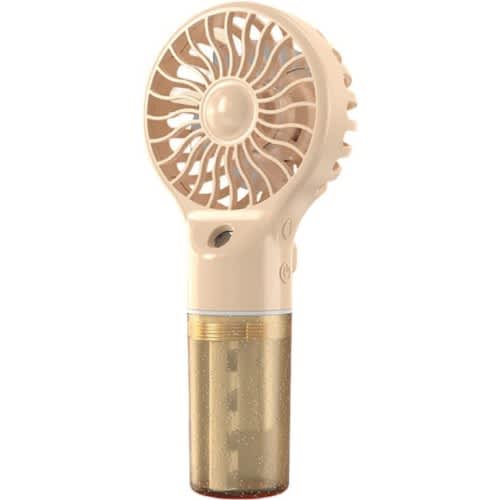Portable Handheld USB Rechargeable Fan With Mist Spray - View 1