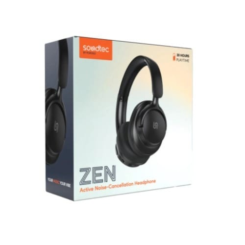Porodo Soundtec Zen Active Noise-cancellation Headphone - View 2