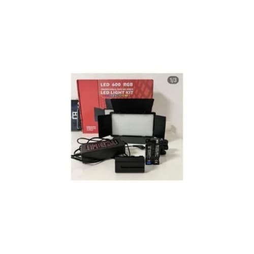 Led 600 Rgb With Batteries/ Charger & Stand - View 2