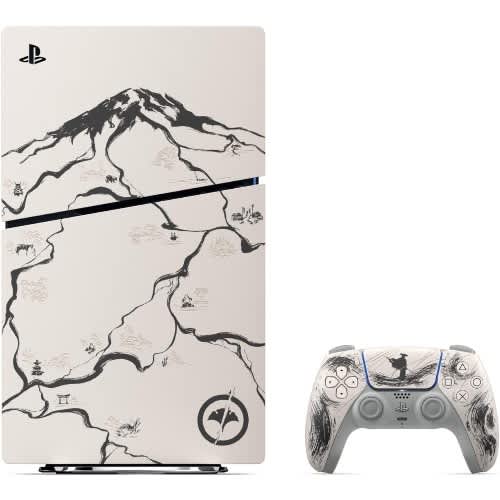 PS5 Playstation 5 Console - Ghost Of Yotei - Black - Limited Edition Bundle - Game Not Included - View 2