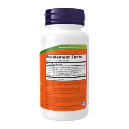Egcg Green Tea Extract 400 Mg - 90 Veg Capsules - View 3