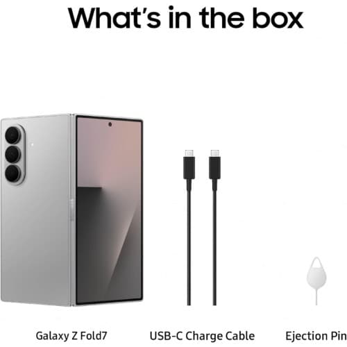 Galaxy Z Fold 7 - 512gb/12gb 5g Smartphone, Ai Photo Edits, Large Screen-Silver - View 9