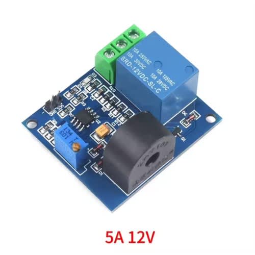 5A 12V Over-Current Protection Relay Module - View 2