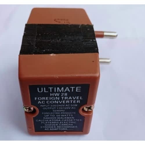 Travel Voltage Transformer Step Down 240v 220v To 120v 110v Up To 50 Watt - View 3