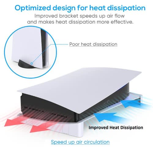 Horizontal Stand For Ps5 Fat - Disc & Digital Editions - View 4