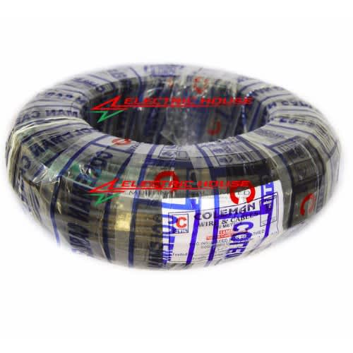 Coleman Cable Pure Copper Electricity Load Cable - 10mm - Black - View 2