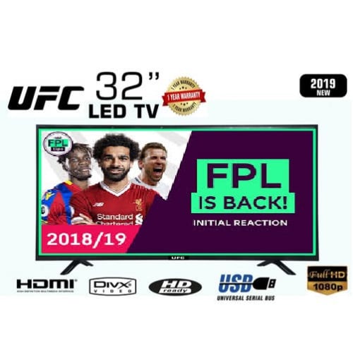 32" UFC LED Tv - Black
