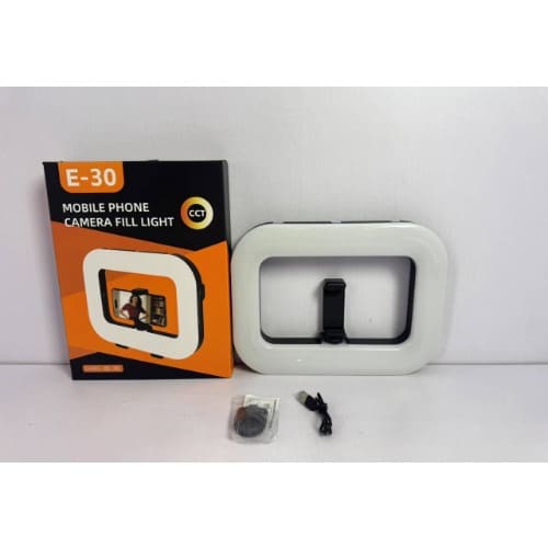 Led E-30 Light With Stand Handheld LED Light Mobile Phone Camera Fill Light