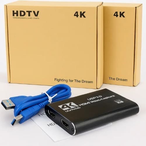 Video Capture Card 4k Hdmi To Usb 3.0 Hd - View 3