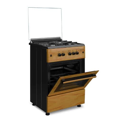 3 Gas Burner +1 Electric Gas Cooker - Igl Wood - View 1